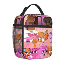 Kawaii Cartoon Incredibox Sprunki Insulated Lunch Bag Kawaii Cartoon Incredibox Sprunki Insulated Lunch Bag