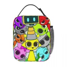 Incredibox Sprunki Character Kawaii Insulated Lunch Bag Incredibox Sprunki Character Kawaii Insulated Lunch Bag