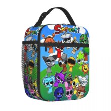 Sprunki Incredibox Product Insulated Lunch Bag For Picnic Food Container Portable Cooler Thermal Bento Box Sprunki Incredibox Product Insulated Lunch Bag For Picnic Food Container Portable Cooler Thermal Bento Box