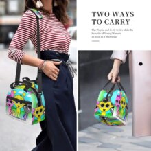 Incredibox Sprunki Orange Head Insulated Lunch Bag With Adjustable Shoulder Strap Funny Game Food Bag Thermal Cooler Bento Box Incredibox Sprunki Orange Head Insulated Lunch Bag With Adjustable Shoulder Strap Funny Game Food Bag Thermal Cooler Bento Box