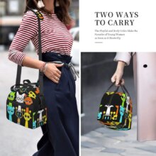 Incredibox Sprunki Orange Head Insulated Lunch Bag With Adjustable Shoulder Strap Funny Game Food Bag Thermal Cooler Bento Box Incredibox Sprunki Orange Head Insulated Lunch Bag With Adjustable Shoulder Strap Funny Game Food Bag Thermal Cooler Bento Box