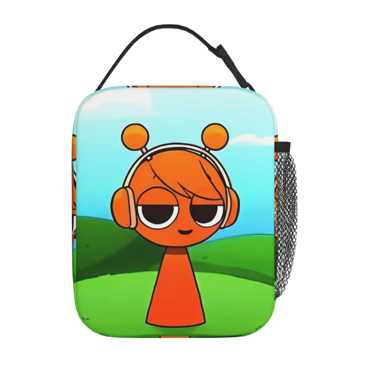 Sprunki Oren Leakproof Insulated Kawaii Lunch Bag