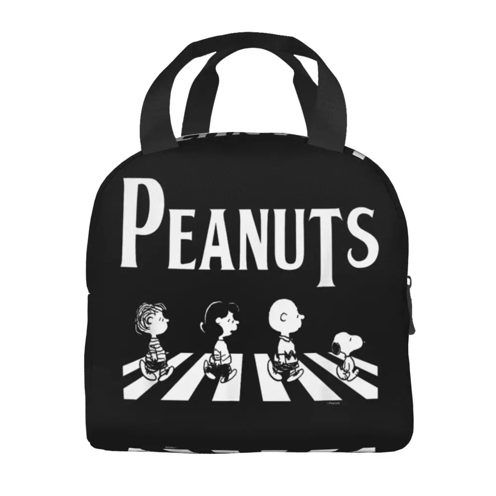 Kawaii Cartoon Peanuts Character Printed Lunch Bag