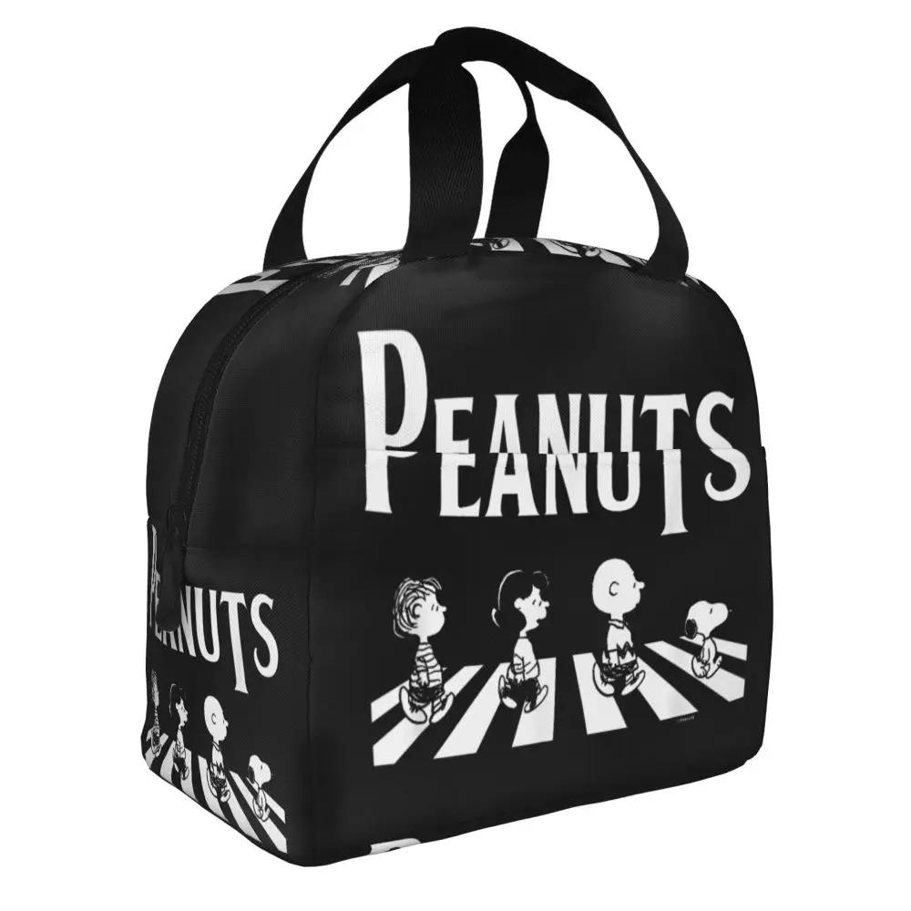 Kawaii Cartoon Peanuts Character Printed Lunch Bag