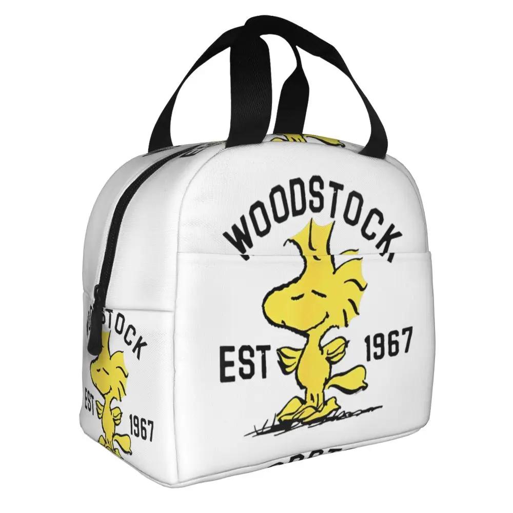 Kawaii Cartoon Peanuts Woodstock Lunch Bag