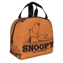 Kawaii Cartoon Sleeping Snoopy Lunch Bag Kawaii Cartoon Sleeping Snoopy Lunch Bag