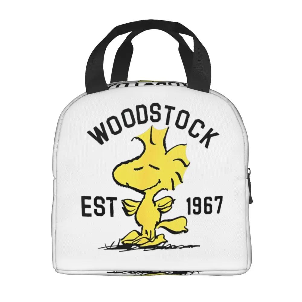 Kawaii Cartoon Peanuts Woodstock Lunch Bag