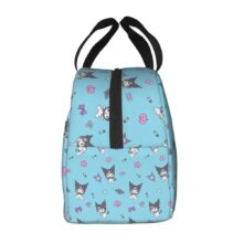 Sanrio Kawaii Cartoon Kuromi Insulated Lunch Bag Sanrio Kawaii Cartoon Kuromi Insulated Lunch Bag