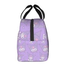 Sanrio Kawaii Cartoon Kuromi Insulated Lunch Bag Sanrio Kawaii Cartoon Kuromi Insulated Lunch Bag
