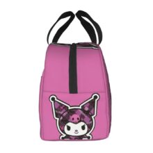 Sanrio Kawaii Cartoon Kuromi Insulated Lunch Bag Sanrio Kawaii Cartoon Kuromi Insulated Lunch Bag