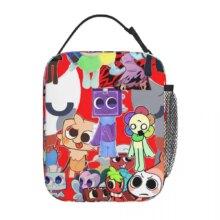 Kawaii Sprunki Leakproof Insulated Lunch Bag For Student Kawaii Sprunki Leakproof Insulated Lunch Bag For Student