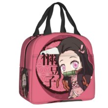 Demon Slayer Nezuko Kamado Kawaii Lunch Bag Demon Slayer Nezuko Kamado Kawaii Lunch Bag
