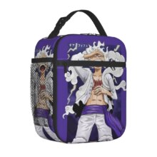 Kawaii Anime One Piece Gear 5 Luffy Lunch Bag Kawaii Anime One Piece Gear 5 Luffy Lunch Bag
