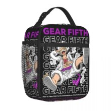 Kawaii One Piece Gear 5 Monkey D. Luffy Lunch Bag Kawaii One Piece Gear 5 Monkey D. Luffy Lunch Bag