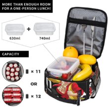 Monkey D. Luffy Anime One Piece Insulated Lunch Bag Leakproof Meal Container Cooler Bag Tote Lunch Box Office Travel Girl Boy Monkey D. Luffy Anime One Piece Insulated Lunch Bag Leakproof Meal Container Cooler Bag Tote Lunch Box Office Travel Girl Boy