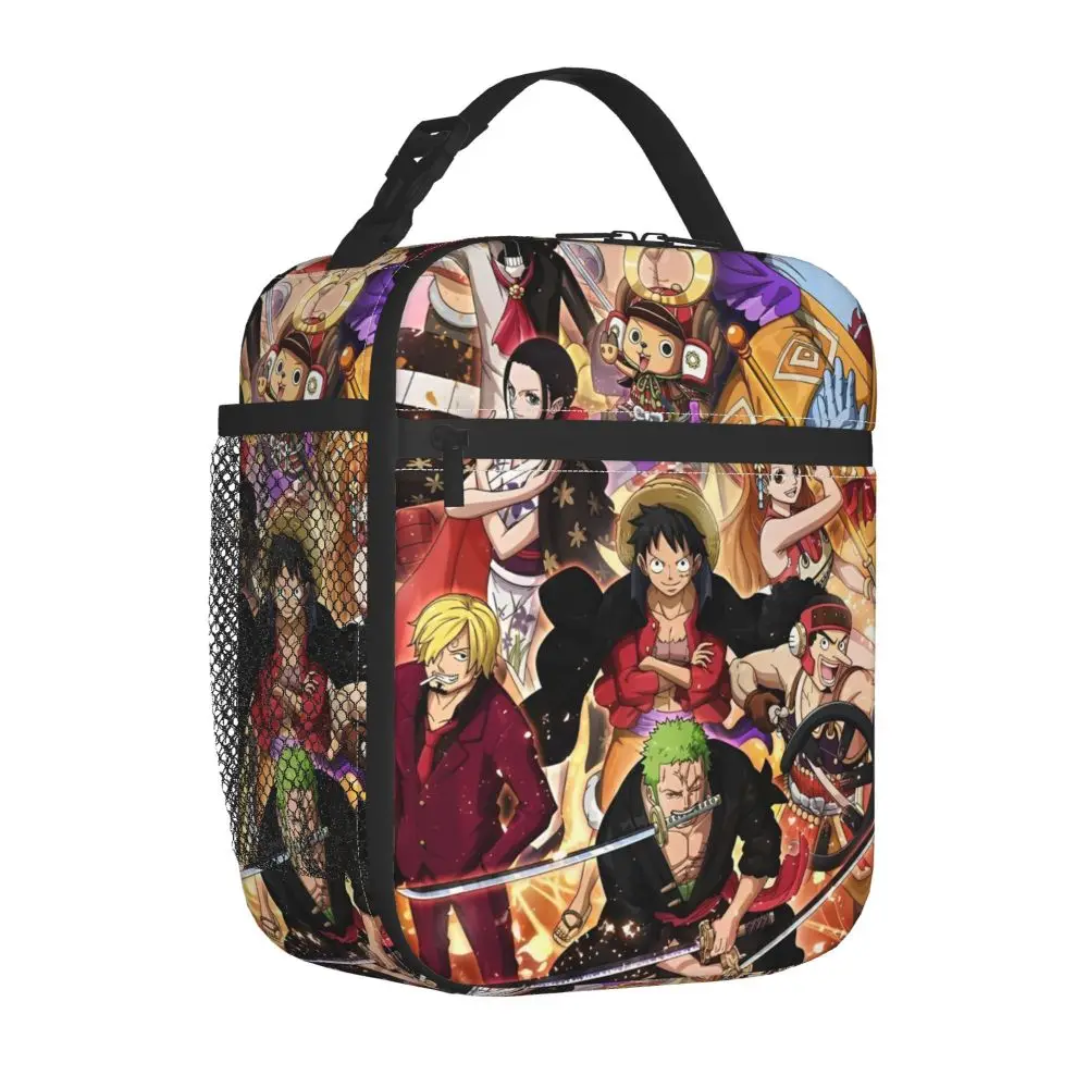 Anime Kawaii One Piece Character Student Insulated Lunch Bag