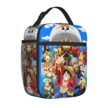 Monkey D. Luffy Anime One Piece Insulated Lunch Bag Leakproof Meal Container Cooler Bag Tote Lunch Box Office Travel Girl Boy Monkey D. Luffy Anime One Piece Insulated Lunch Bag Leakproof Meal Container Cooler Bag Tote Lunch Box Office Travel Girl Boy