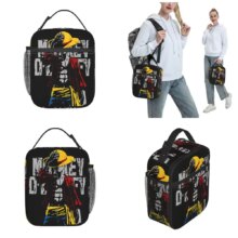Monkey D. Luffy Anime One Piece Insulated Lunch Bag Leakproof Meal Container Cooler Bag Tote Lunch Box Office Travel Girl Boy Monkey D. Luffy Anime One Piece Insulated Lunch Bag Leakproof Meal Container Cooler Bag Tote Lunch Box Office Travel Girl Boy