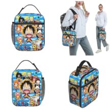 Monkey D. Luffy Anime One Piece Insulated Lunch Bag Leakproof Meal Container Cooler Bag Tote Lunch Box Office Travel Girl Boy Monkey D. Luffy Anime One Piece Insulated Lunch Bag Leakproof Meal Container Cooler Bag Tote Lunch Box Office Travel Girl Boy