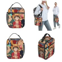 Monkey D. Luffy Anime One Piece Insulated Lunch Bag Leakproof Meal Container Cooler Bag Tote Lunch Box Office Travel Girl Boy Monkey D. Luffy Anime One Piece Insulated Lunch Bag Leakproof Meal Container Cooler Bag Tote Lunch Box Office Travel Girl Boy