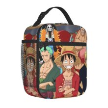 Monkey D. Luffy Anime One Piece Insulated Lunch Bag Leakproof Meal Container Cooler Bag Tote Lunch Box Office Travel Girl Boy Monkey D. Luffy Anime One Piece Insulated Lunch Bag Leakproof Meal Container Cooler Bag Tote Lunch Box Office Travel Girl Boy