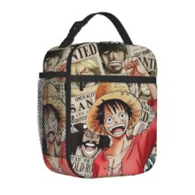 Monkey D. Luffy Anime One Piece Insulated Lunch Bag Leakproof Meal Container Cooler Bag Tote Lunch Box Office Travel Girl Boy Monkey D. Luffy Anime One Piece Insulated Lunch Bag Leakproof Meal Container Cooler Bag Tote Lunch Box Office Travel Girl Boy