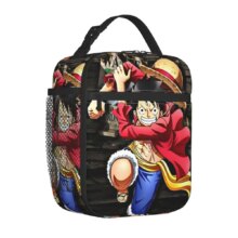 Monkey D. Luffy Anime One Piece Insulated Lunch Bag Leakproof Meal Container Cooler Bag Tote Lunch Box Office Travel Girl Boy Monkey D. Luffy Anime One Piece Insulated Lunch Bag Leakproof Meal Container Cooler Bag Tote Lunch Box Office Travel Girl Boy