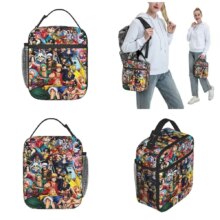 Monkey D. Luffy Anime One Piece Insulated Lunch Bag Leakproof Meal Container Cooler Bag Tote Lunch Box Office Travel Girl Boy Monkey D. Luffy Anime One Piece Insulated Lunch Bag Leakproof Meal Container Cooler Bag Tote Lunch Box Office Travel Girl Boy