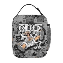 Monkey D. Luffy Anime One Piece Insulated Lunch Bag Leakproof Meal Container Cooler Bag Tote Lunch Box Office Travel Girl Boy Monkey D. Luffy Anime One Piece Insulated Lunch Bag Leakproof Meal Container Cooler Bag Tote Lunch Box Office Travel Girl Boy