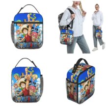 Monkey D. Luffy Anime One Piece Insulated Lunch Bag Leakproof Meal Container Cooler Bag Tote Lunch Box Office Travel Girl Boy Monkey D. Luffy Anime One Piece Insulated Lunch Bag Leakproof Meal Container Cooler Bag Tote Lunch Box Office Travel Girl Boy
