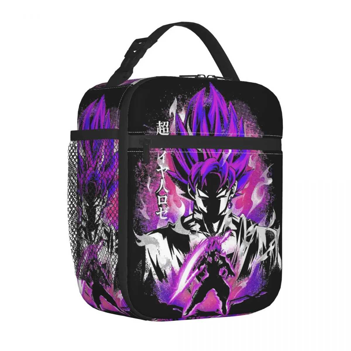 Kawaii Dragon Ball Son Goku Anime Insulated Lunch Bag