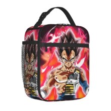 Kawaii Anime Dragon Ball Son Goku Insulated Lunch Bag Kawaii Anime Dragon Ball Son Goku Insulated Lunch BagLunch Container Goku Kakarot Manga Large Tote Lunch Box Food Storage Bag