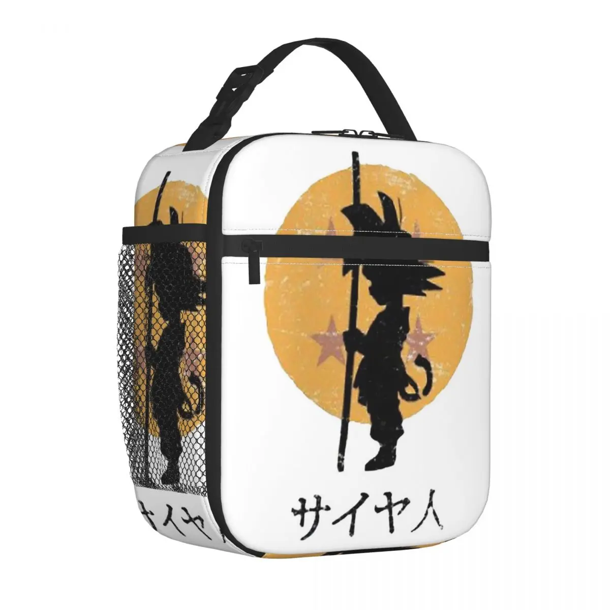 Kawaii Anime Dragon Ball Son Goku Print Thermal Lunch Bag