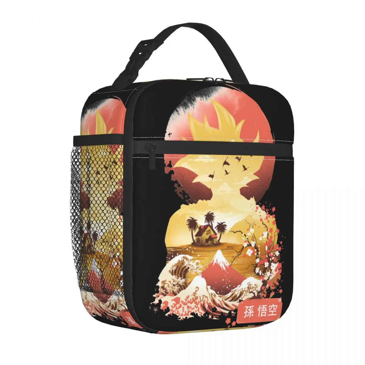 Kawaii Anime Dragon Ball Son Goku Thermal Lunch Bag