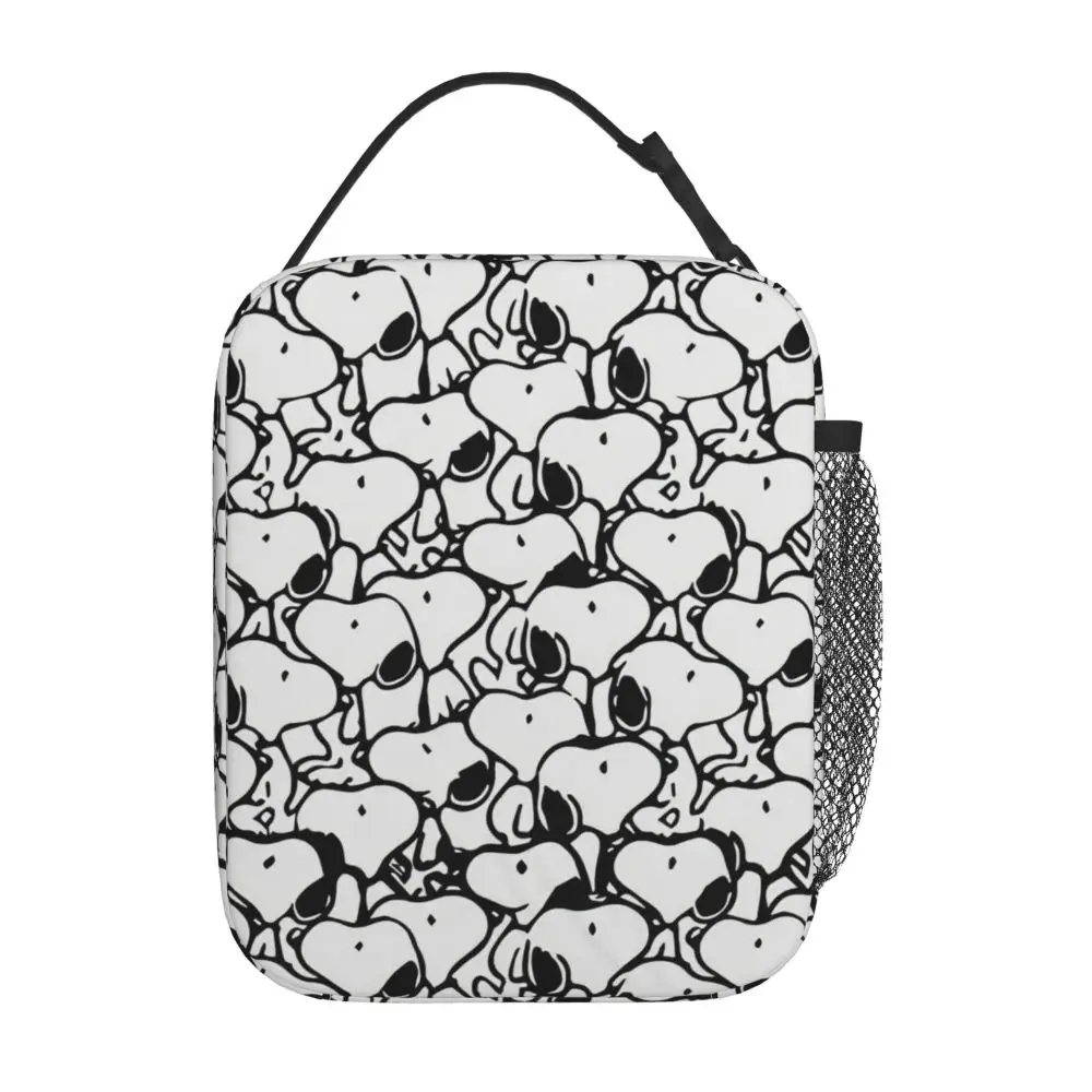 Kawaii Cartoon Snoopy Printed Insulated Lunch Bag