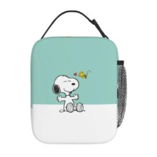 Custom S-Snoopys Anime Insulated Lunch Bags for School Office Portable Cooler Thermal Bento Box Women Kids Custom S-Snoopys Anime Insulated Lunch Bags for School Office Portable Cooler Thermal Bento Box Women Kids