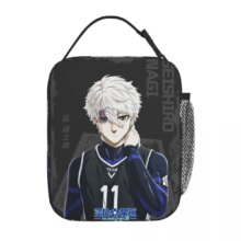 Kawaii Anime Blue Lock Seishirō Nagi Thermal Insulated Lunch Bag Kawaii Anime Blue Lock Seishirō Nagi Thermal Insulated Lunch Bag