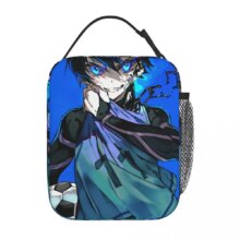 Kawaii Anime Blue Lock Yoichi Isagi Thermal Insulated Lunch Bag Kawaii Anime Blue Lock Yoichi Isagi Thermal Insulated Lunch Bag