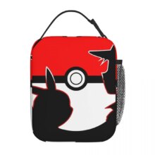 Cartoon Pokemon Pokeball Kawaii Insulated Lunch Bag Cartoon Pokemon Pokeball Kawaii Insulated Lunch Bag