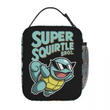 Cartoon Pokemon Squirtle Kawaii Insulated Lunch Bag Cartoon Pokemon Squirtle Kawaii Insulated Lunch Bag
