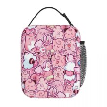 Cartoon Pokemon Pink Character Kawaii Insulated Lunch Bag Cartoon Pokemon Pink Character Kawaii Insulated Lunch Bag