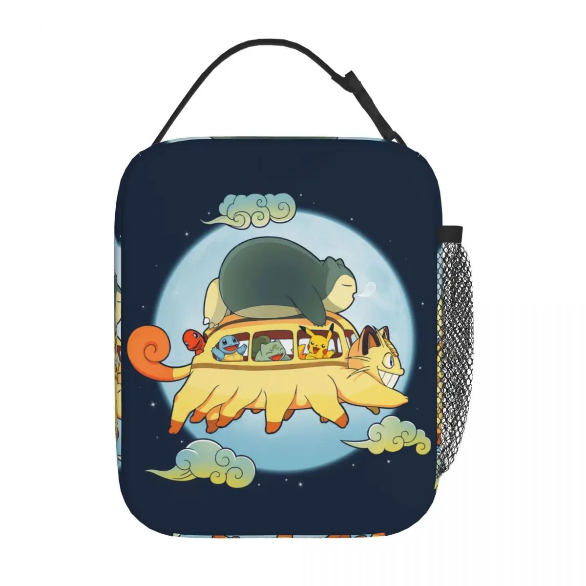 Kawaii Pokemon Character Printed Insulated Lunch Bag 