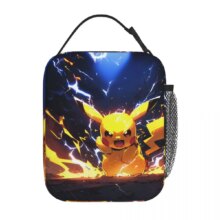 Pokemon Pikachu Kawaii Insulated Lunch Bag Pokemon Pikachu Kawaii Insulated Lunch Bag