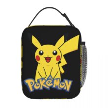 Cartoon Pokemon Pikachu Kawaii Insulated Lunch Bag Cartoon Pokemon Pikachu Kawaii Insulated Lunch Bag