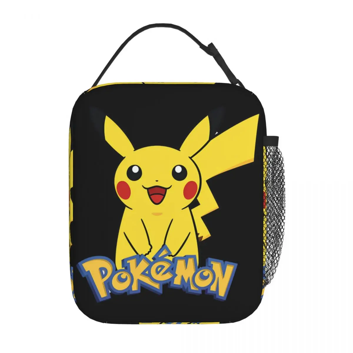 Cartoon Pokemon Pikachu Kawaii Insulated Lunch Bag 