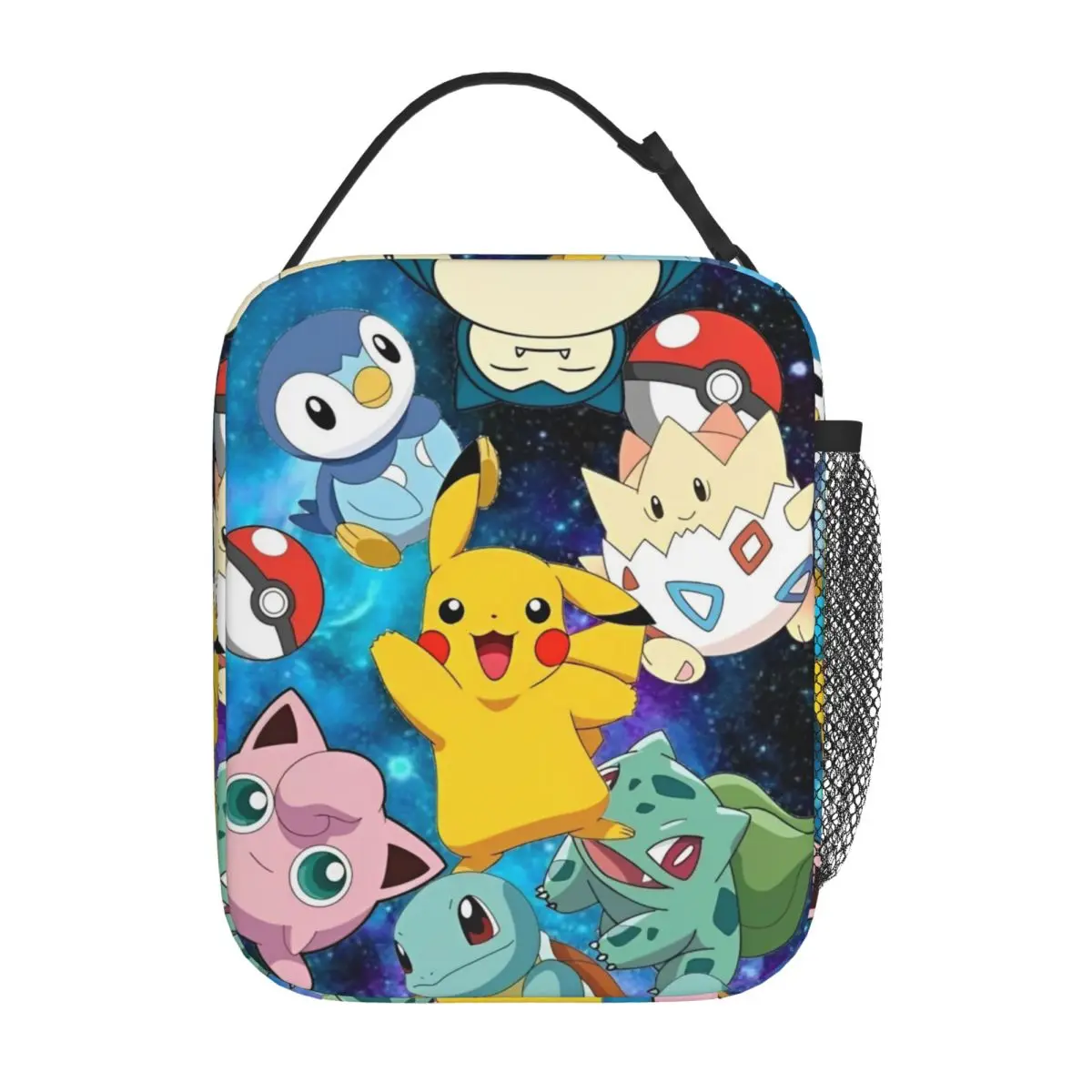 Kawaii Pokemon Anime Character Insulated Lunch Bag