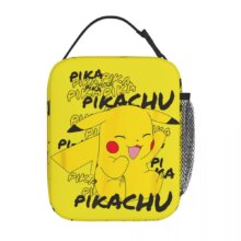 Pokemon Kawaii Pikachu Insulated Lunch Bag Pokemon Kawaii Pikachu Insulated Lunch Bag