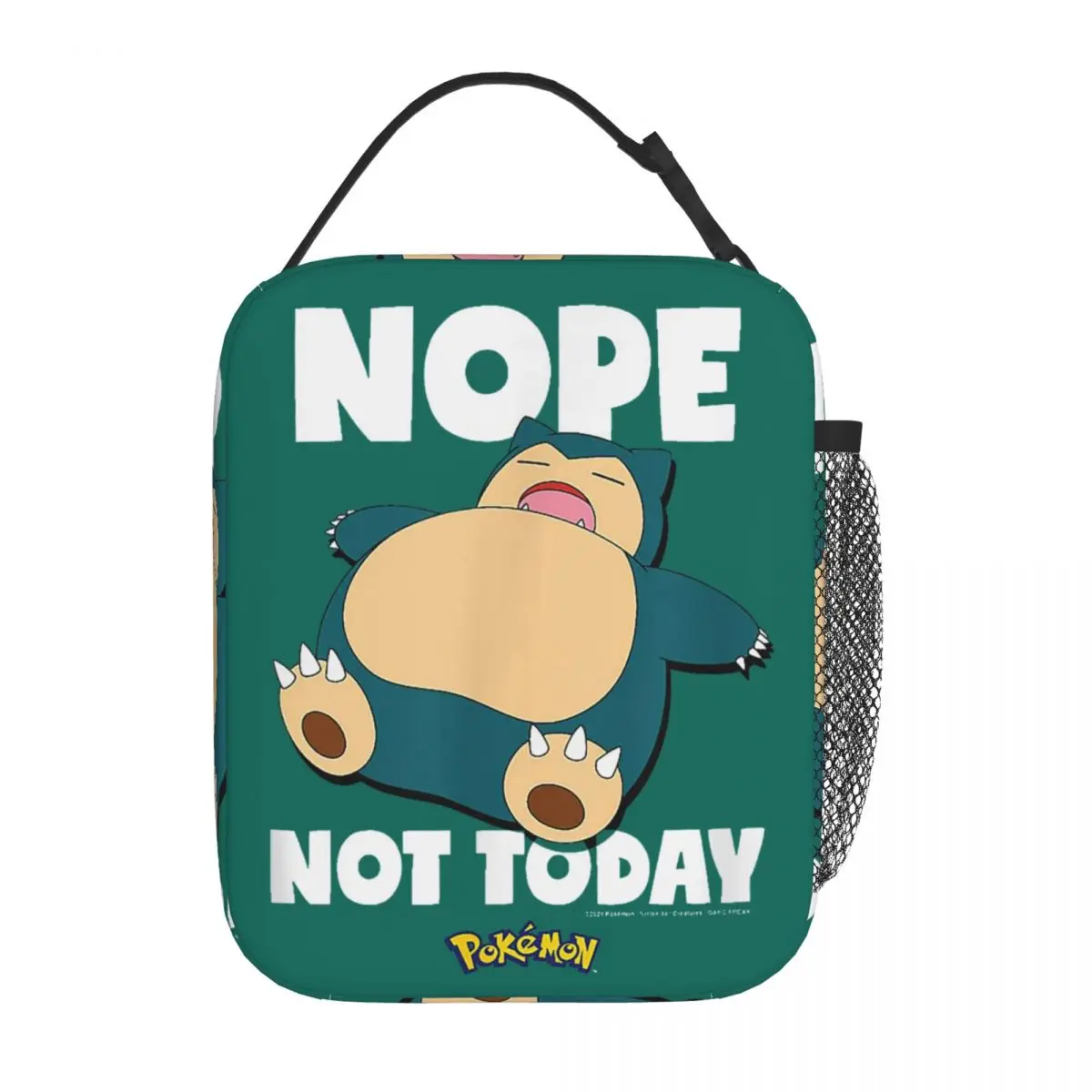 Kawaii Anime Pokemon Snorlax Lunch Bag