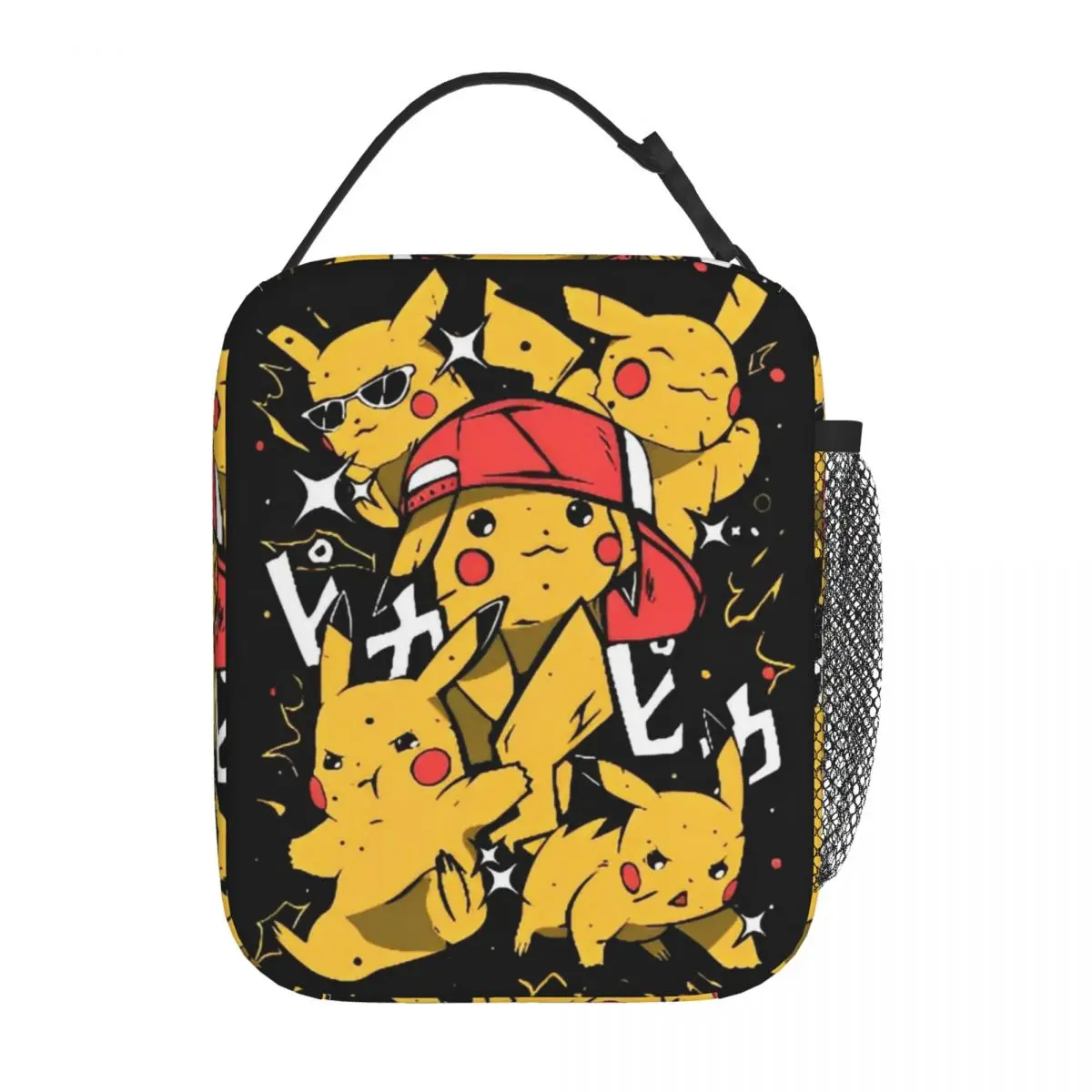 Kawaii Pokemon Pikachu Insulated Lunch Bag