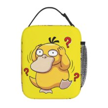 Kawaii Pokemon Anime Psyduck Insulated Lunch Bag Kawaii Pokemon Anime Psyduck Insulated Lunch Bag
